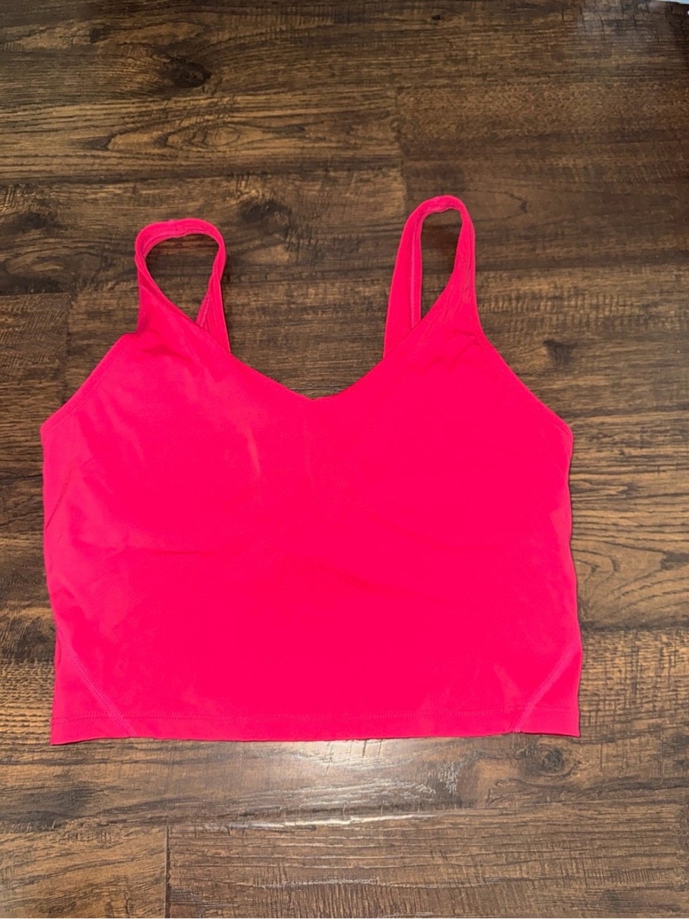 Women’s Crop Tank Top - red